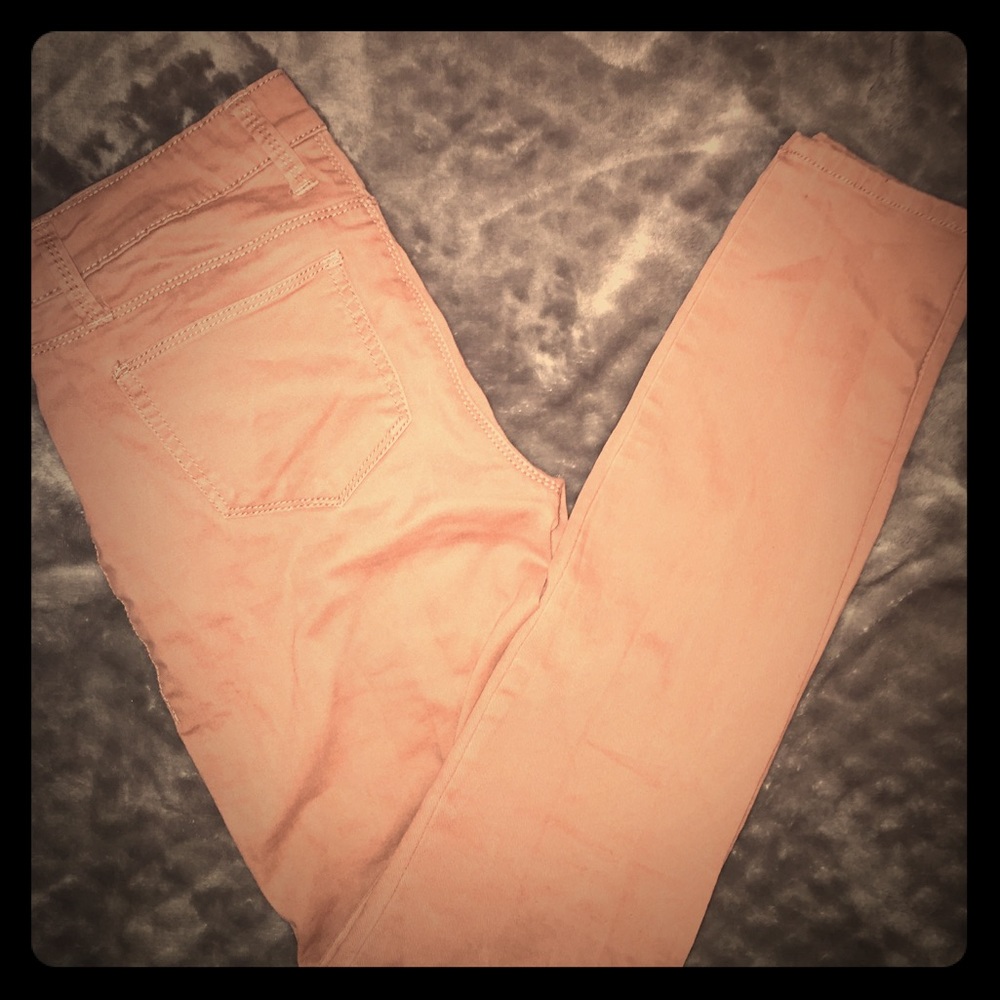 Pink No Bo Skinny Jeans